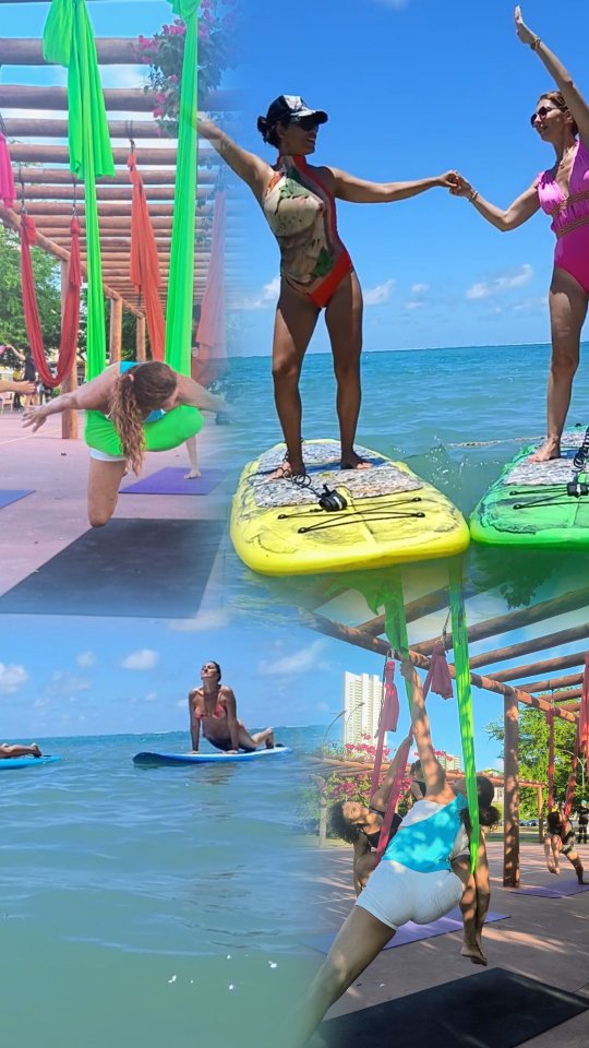 Sup Yoga & Tecido Aéreo